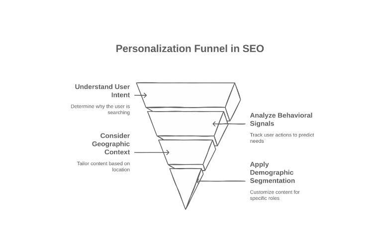 Personalization Funnel in SEO