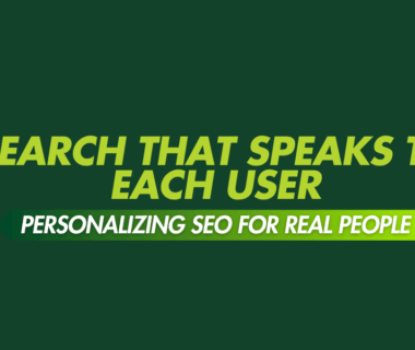 Search That Speaks to Each User