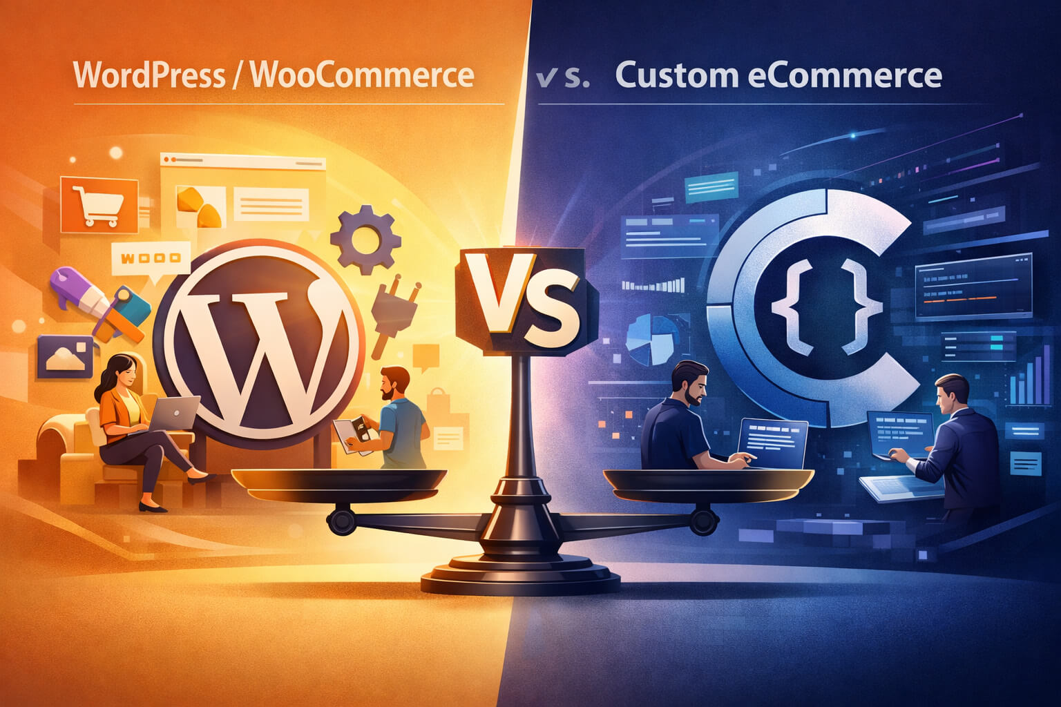 WordPress vs. Custom eCommerce
