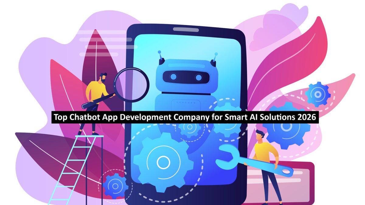 Developers with wrench work on chatbot application development. Chatbot app development, bot development framework, chatbot programming concept. Bright vibrant violet vector isolated illustration