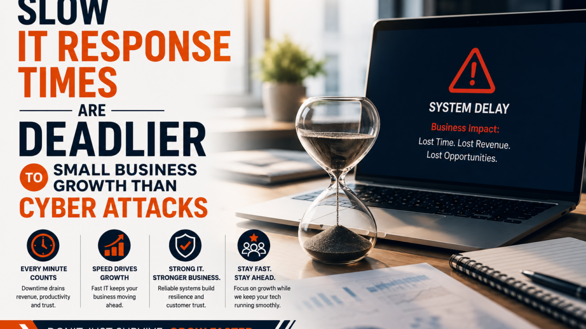 Why Slow IT Response Times Are Deadlier to Small Business Growth Than Cyber Attacks