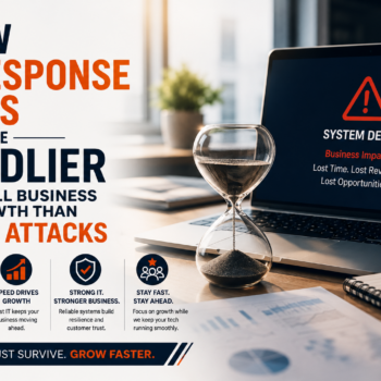 Why Slow IT Response Times Are Deadlier to Small Business Growth Than Cyber Attacks