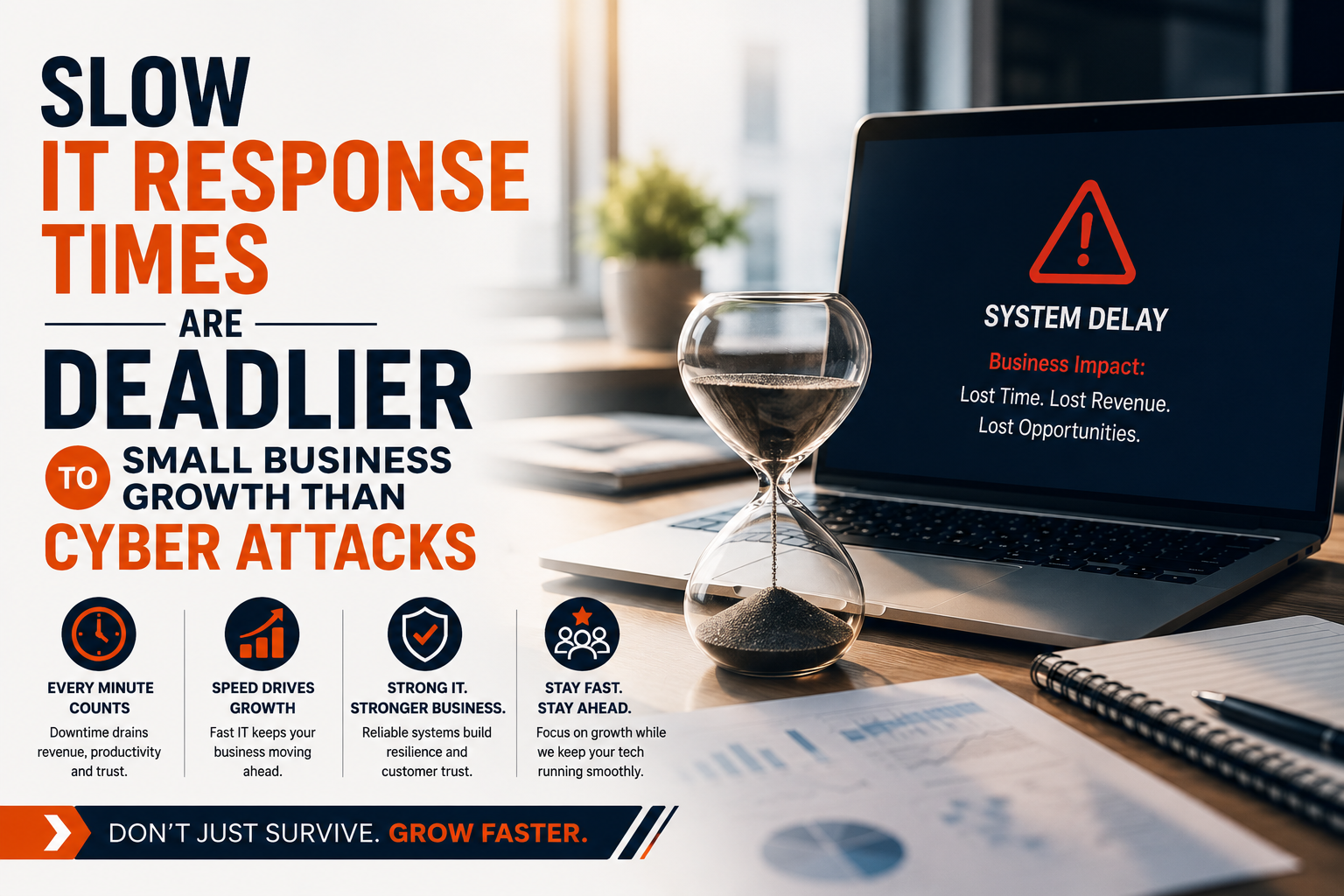 Why Slow IT Response Times Are Deadlier to Small Business Growth Than Cyber Attacks