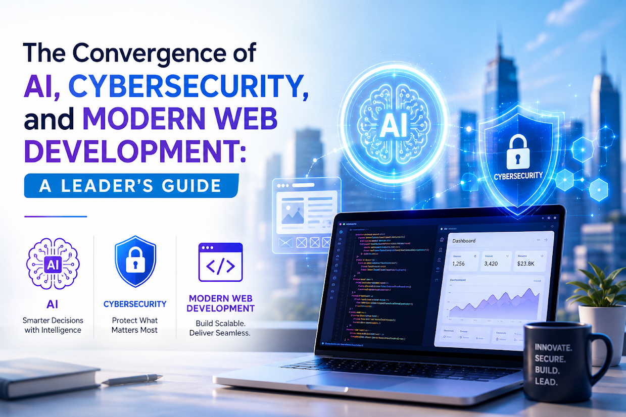 The Convergence of AI, Cybersecurity, and Modern Web Development